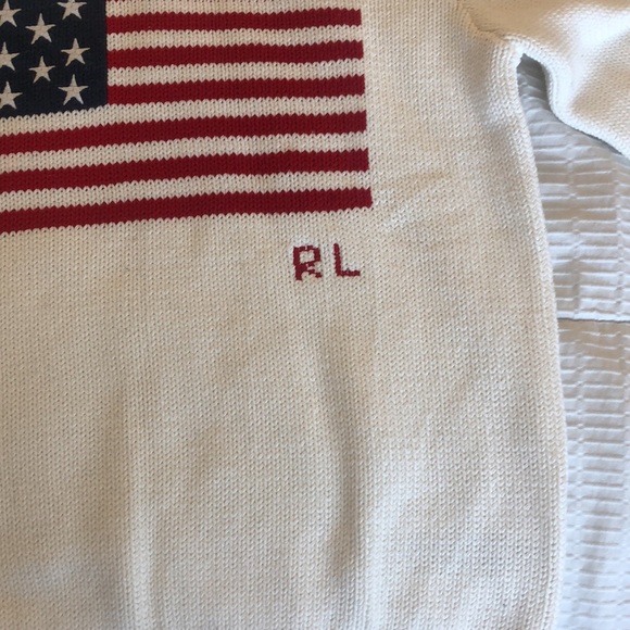 Polo Ralph Lauren USA Flag Sweater - Picture 5 of 8